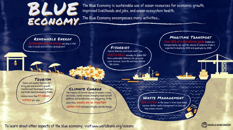What are the Blue Economy and Blue Tech?